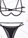 Σετ Cupless Με Τόξο Μπανέλα Και String Διαφάνεια 9955 Mauro Proion 2
