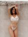 Σετ Σουτιέν Με Ριπ Διαφάνεια Και Ψηλόμεσο String 9923 Leuko Maria 6