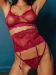 Σετ Bralette Δίχτυ Και Δαντέλα Με String Και Ζαρτιέρα 5196 Rodi Vilegas 5