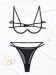Σετ Cupless Με Τόξο Μπανέλα Και String Διαφάνεια 9955 Mauro Proion 1