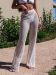 Beachwear Παντελόνα Πλεκτή Ψηλόμεση 9382 Leuko Anneza 1A