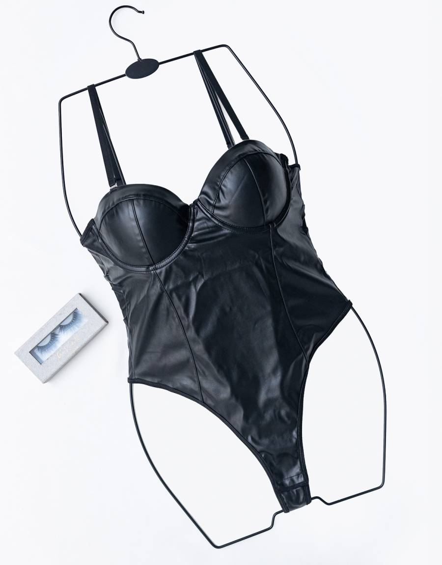 Κορμάκι String Vinyl με Ενίσχυση