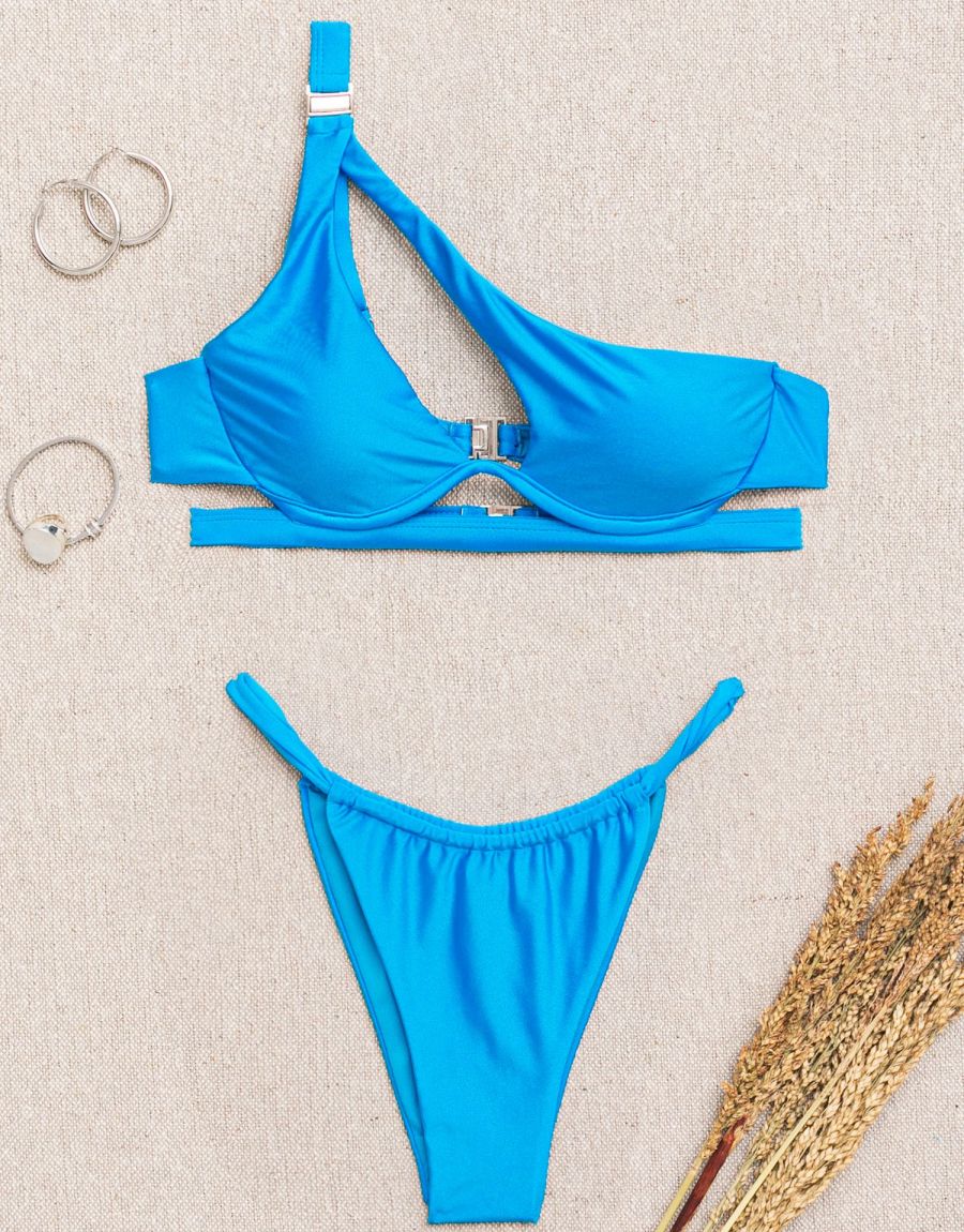 Μαγιό Μπικίνι Με Εντυπωσιακά Ανοίγματα Και Ρυθμιζόμενο Brazil